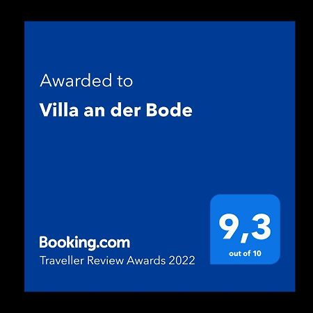 Villa An Der Bode Thale Exterior foto